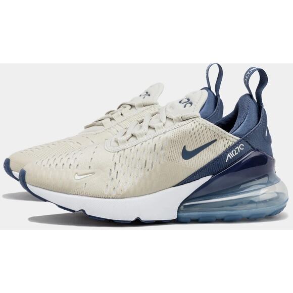 Nike Air Max 270 Light Bone/Diffused Blue-White FQ8783-072 Women’s 12/Men’s 10.5 - Picture 3 of 5